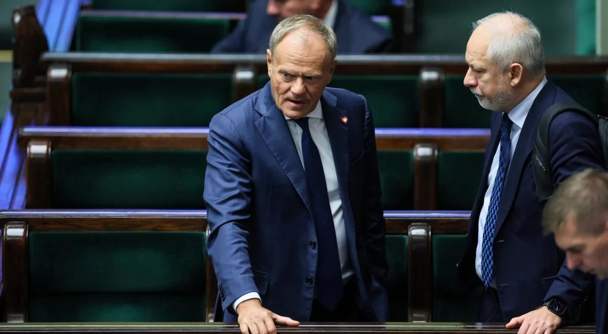 Tusk grzmi po głosowaniu ws. CPK. "Nie akceptuję"