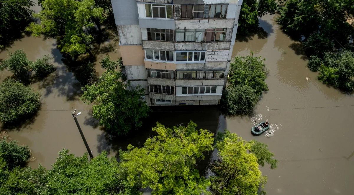 Zniszczenie tamy na Dnieprze. Rosjanie ponieśli znaczące straty. Znamy nowy raport z frontu