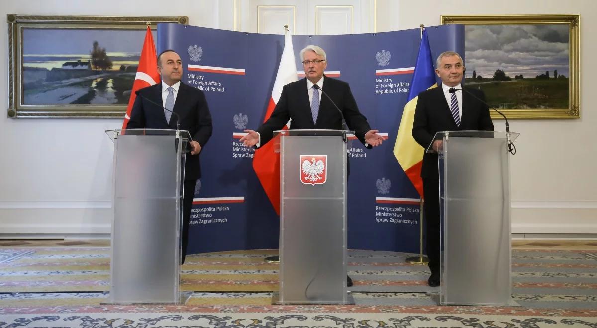 Szef MSZ: Polska, Rumunia i Turcja są połączone wspólnymi problemami
