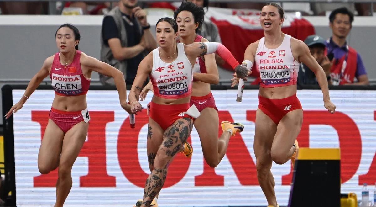 Sztafeta sprinterek  zdyskwalifikowana w finale MŚ w Tokio 