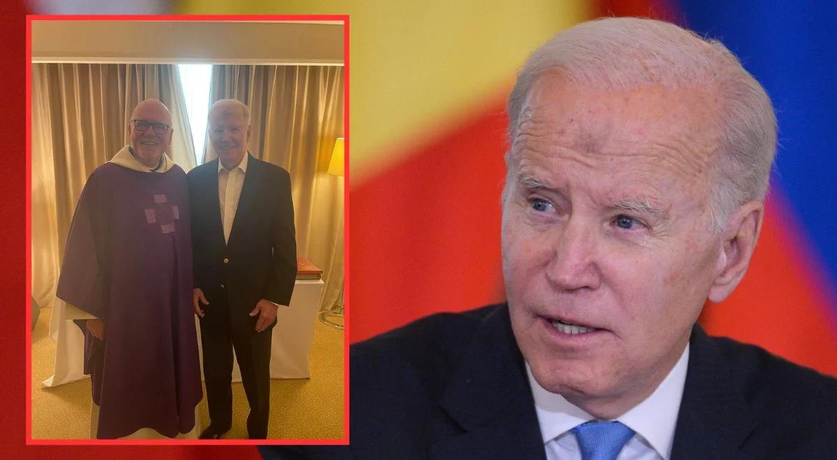 Joe Biden uczestniczył w sekretnej mszy z okazji Środy Popielcowej. Do sieci trafiły zdjęcia