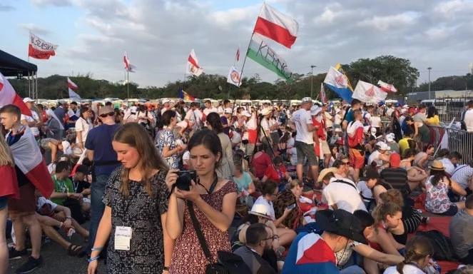 Światowe Dni Młodzieży. Tysiące osób podczas polskiej nocy w Panamie 