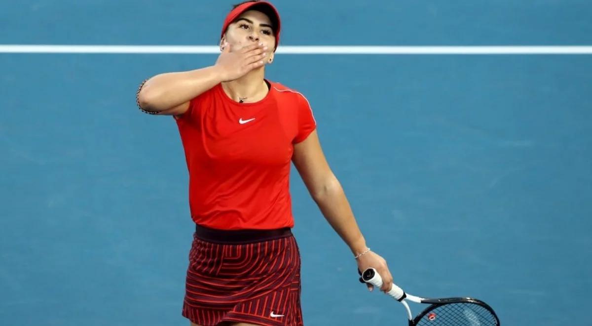 Turniej WTA w Auckland: niesamowita Bianca Andreescu zatrzymana w finale 