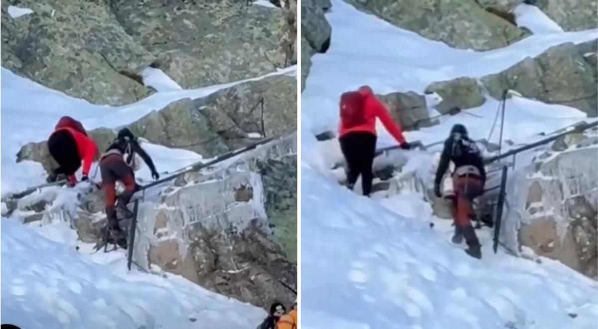 Zabrali 9-miesięczne dziecko na Rysy. Policja wyjaśnia