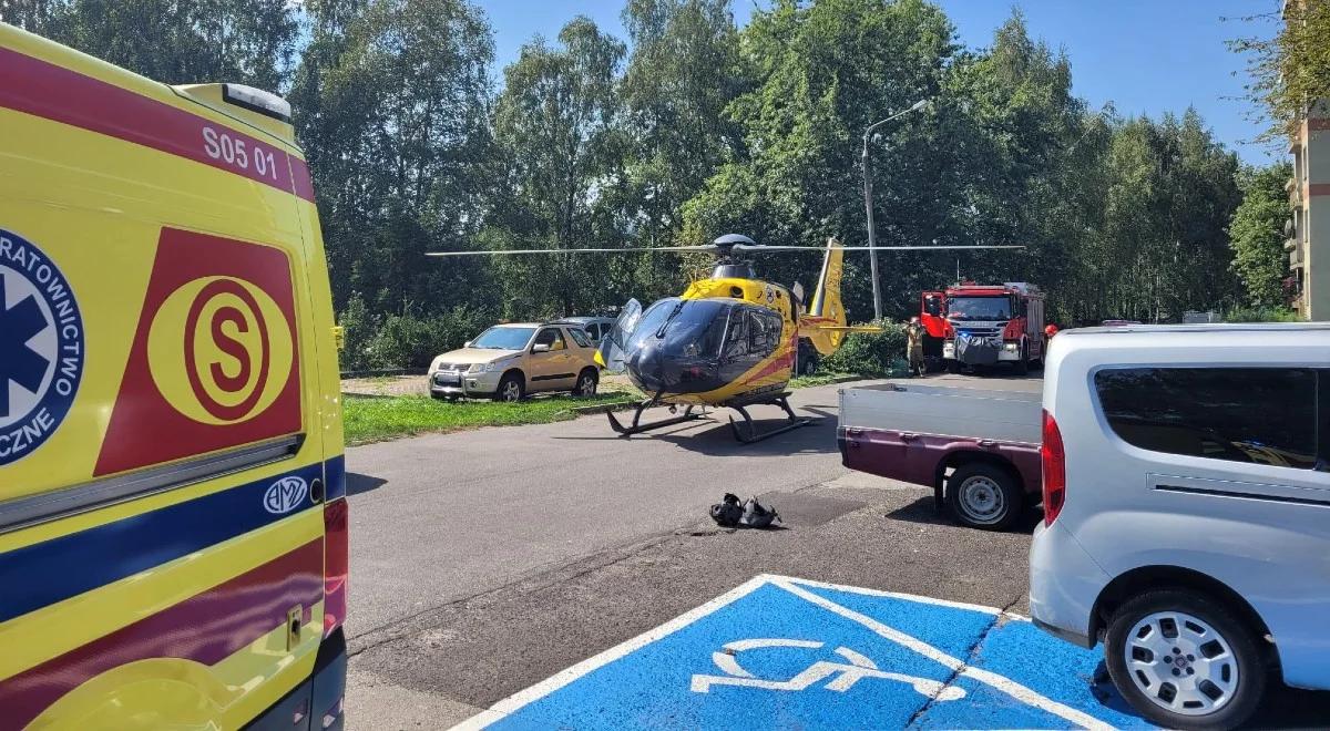 Dziecko wypadło z 5. piętra. Matka uciekła zamiast mu pomóc   