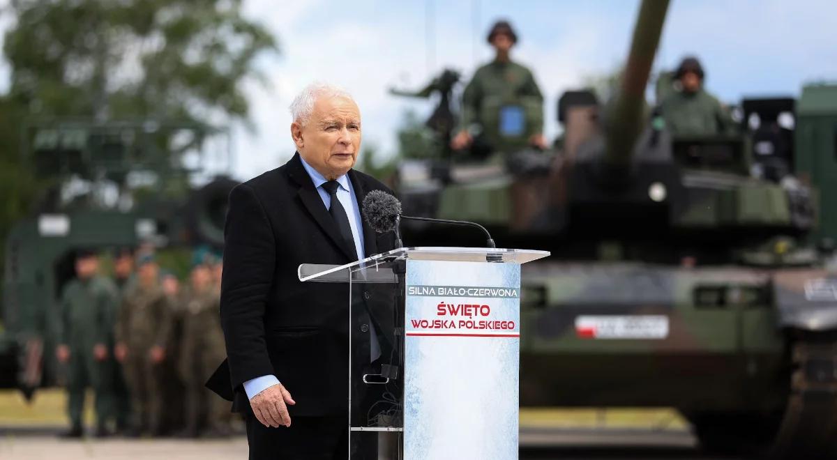 Święto Wojska Polskiego. Wicepremier Kaczyński zaprasza na defiladę. "Mamy co pokazać"