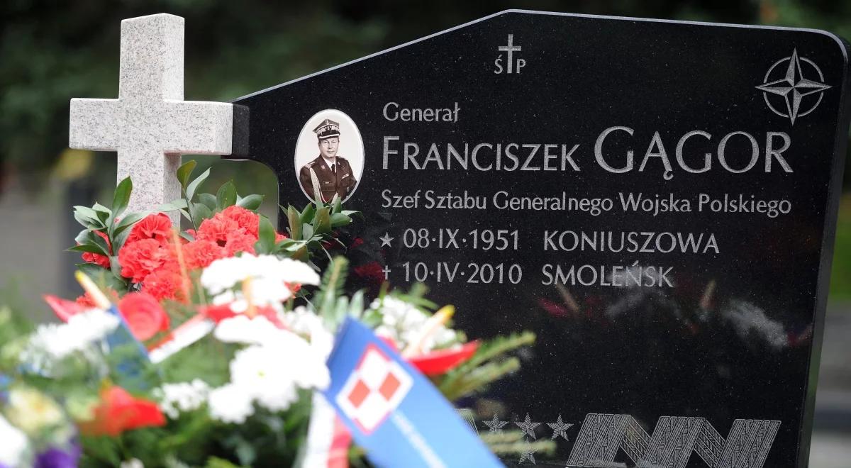 Ekshumowano 29. ofiarę katastrofy smoleńskiej - gen. Franciszka Gągora