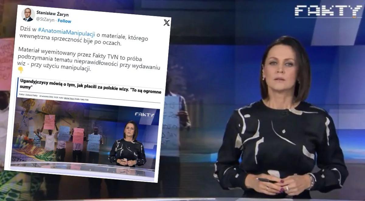 Sprawa wiz. Żaryn obala kłamstwa TVN. "Zbiór manipulacji i sprzeczności"