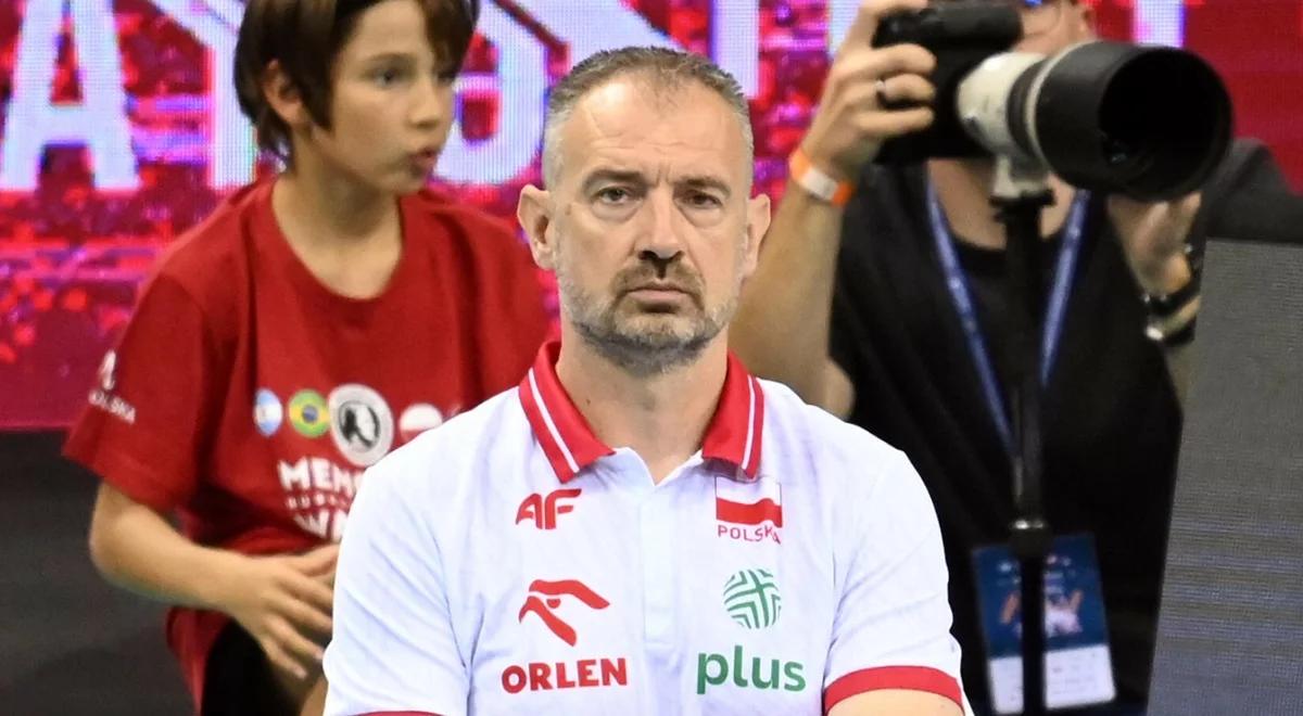 Łatwe mecze na MŚ siatkarzy już się skończyły. Nikola Grbić powiedział to jasno