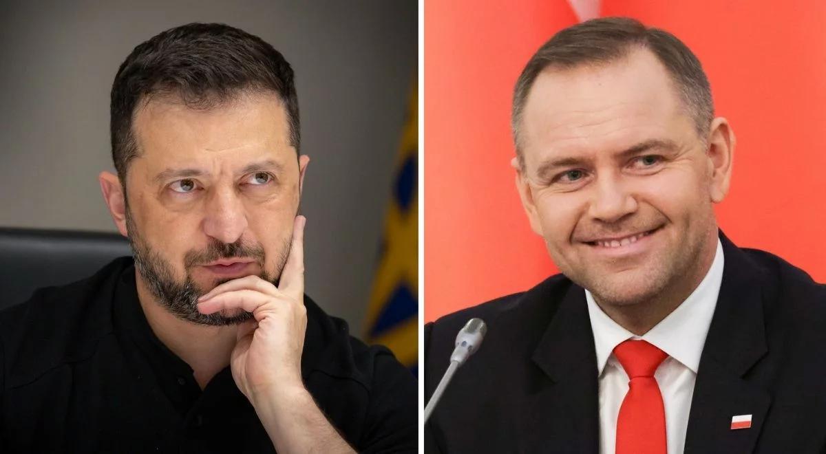 Zełenski po rozmowie z Nawrockim. Zwrócił uwagę na spotkanie w Białym Domu