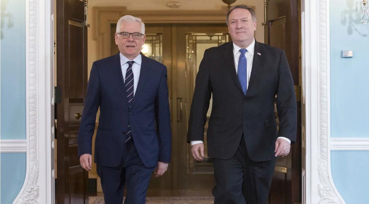 Jacek Czaputowicz: spotkanie prezydentów Polski i USA w tym roku? Jest szansa
