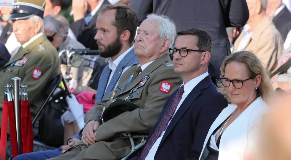 "Stolica nigdy nie pozwoliła, by niemiecki okupant czuł się tutaj gospodarzem". Premier o Powstaniu Warszawskim