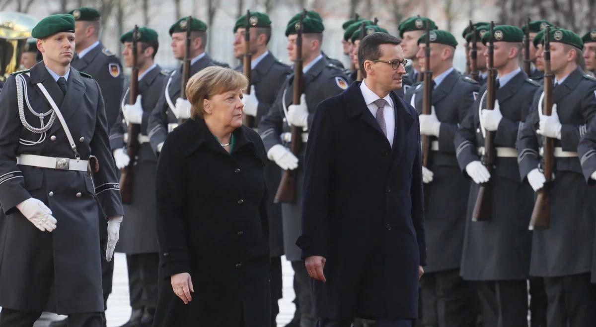 Premier Mateusz Morawiecki rozpoczął wizytę w Berlinie