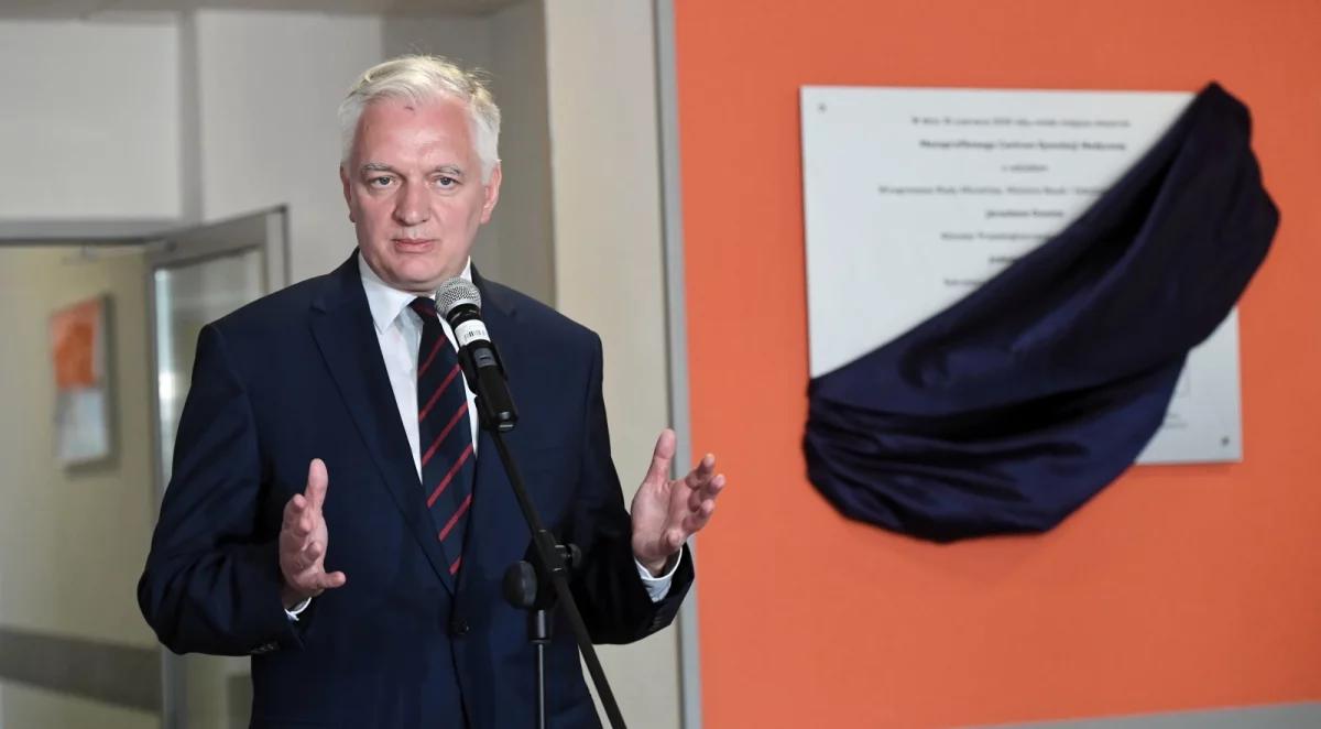Jarosław Gowin: 500 zł dla niepełnosprawnych najprawdopodobniej od przyszłego roku