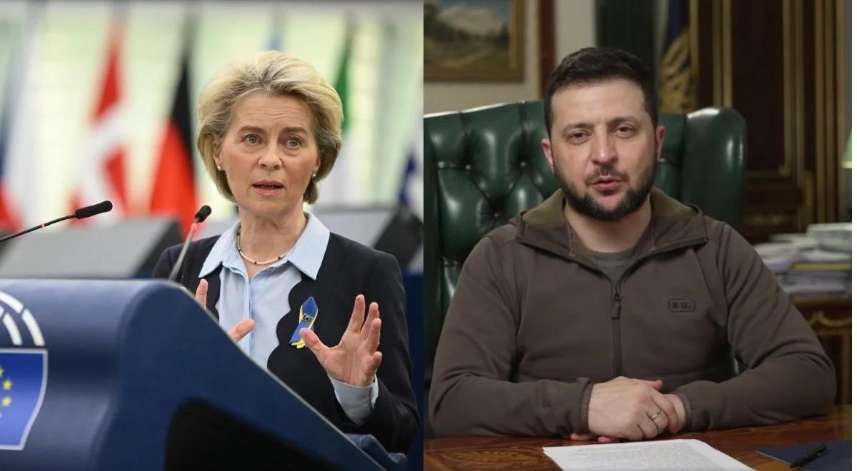 Ursula von der Leyen jedzie na Ukrainę. W Kijowie spotka się z Wołodymyrem Zełenskim