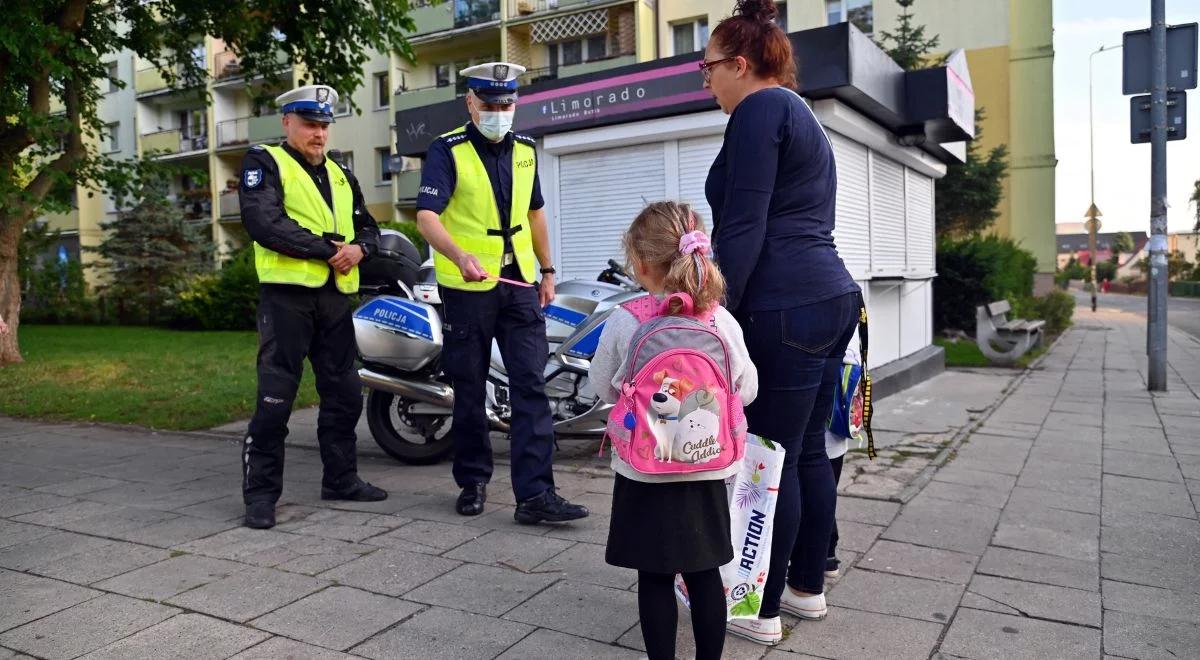 Początek roku szkolnego. Policjanci wracają z akcją "Bezpieczna droga do szkoły"