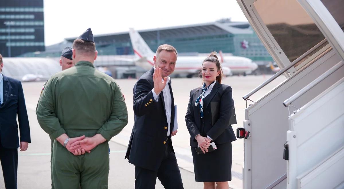 Prezydent Andrzej Duda przybył do Londynu. Znamy plan spotkań