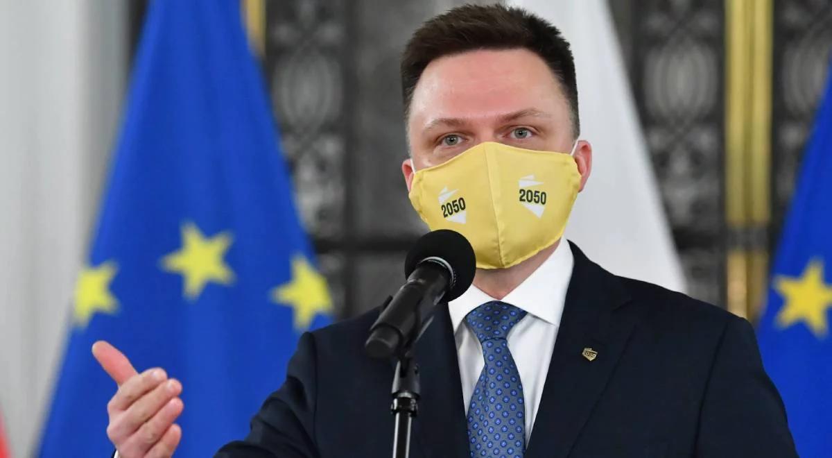 Hołownia: uczestniczenie w jakichkolwiek zgromadzeniach może być łamaniem piątego przykazania