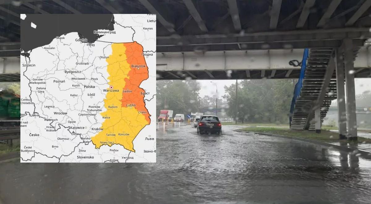 Gwałtowne burze z gradem i nagłe wezbrania wód na wschodzie Polski. IMGW wydał ostrzeżenia