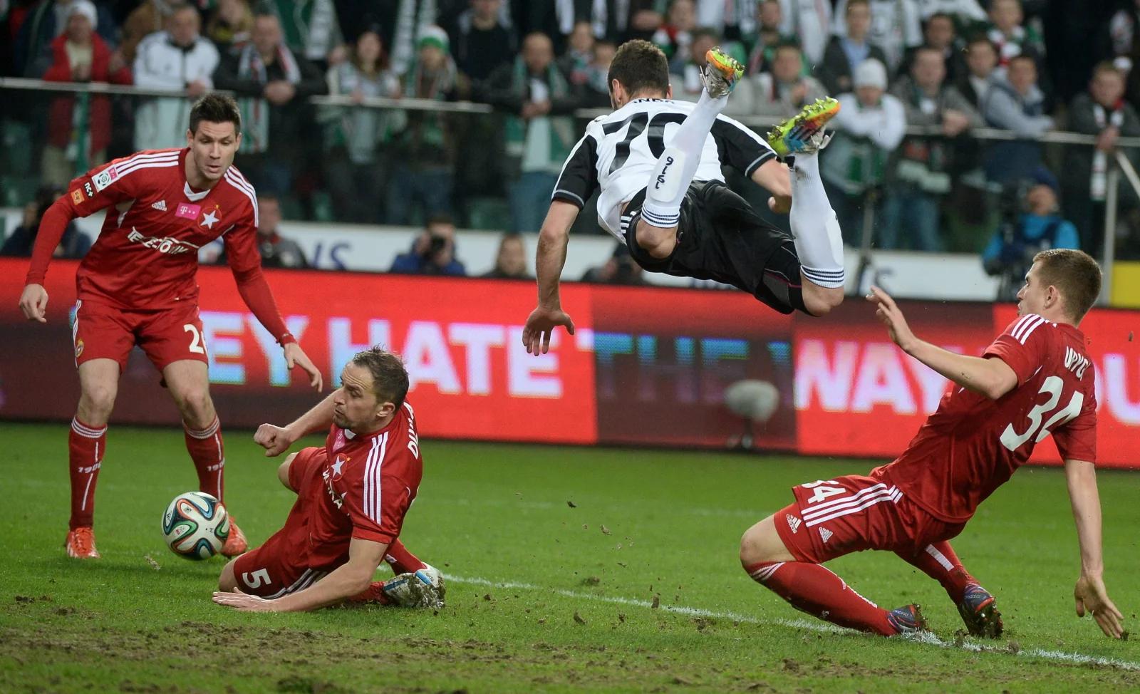 Ekstraklasa: Legia Warszawa - Wisła Kraków. Mistrzowie Polski nie wykorzystali wpadki Lecha 