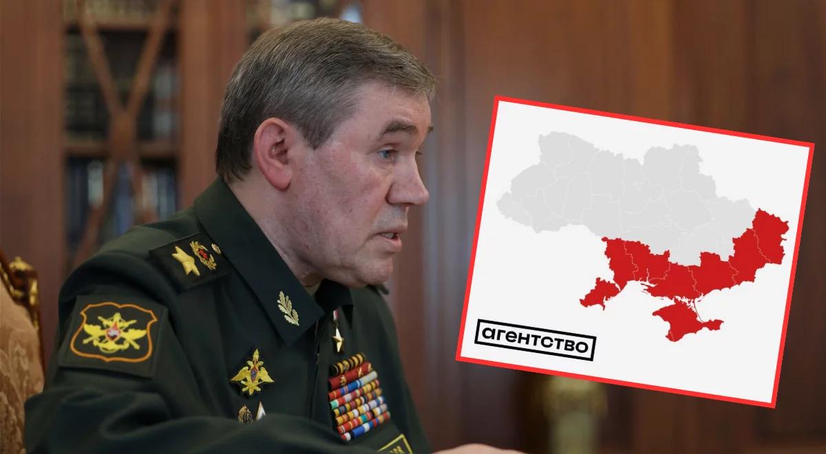 Rosja rozszerza plan na wojnę? Gierasimow pokazał niepokojącą mapę