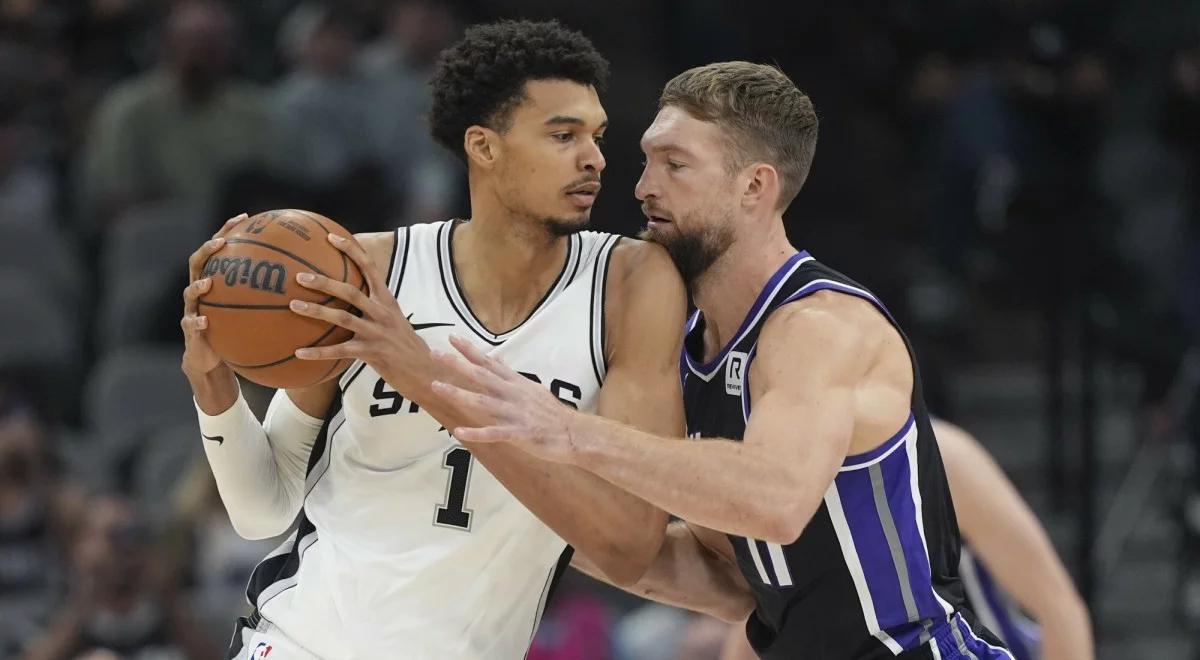 NBA. Wyraźna wygrana Spurs. Wembanyama poprowadził zespół Sochana do zwycięstwa