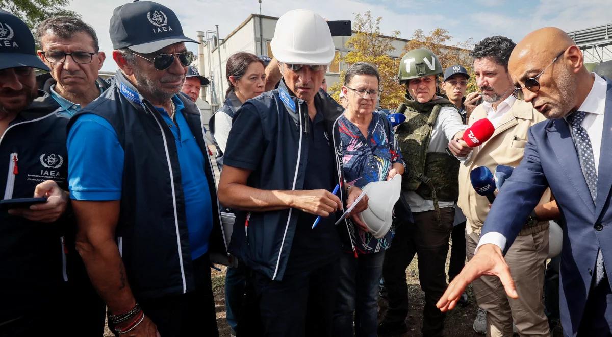 Misja MAEA w Zaporoskiej Elektrowni Jądrowej. Zełenski: Rosjanie próbują przekształcić ją w wycieczkę