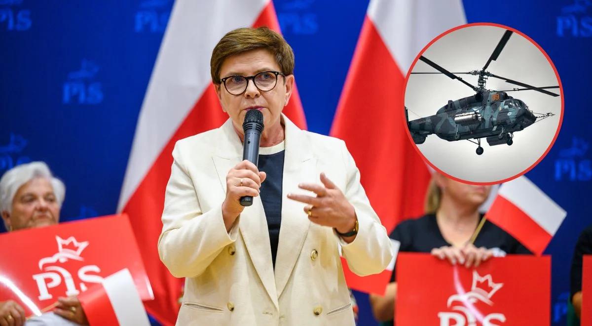 Beata Szydło ostrzega przed prowokacjami z Białorusi. "Trzeba zachować zimną krew"