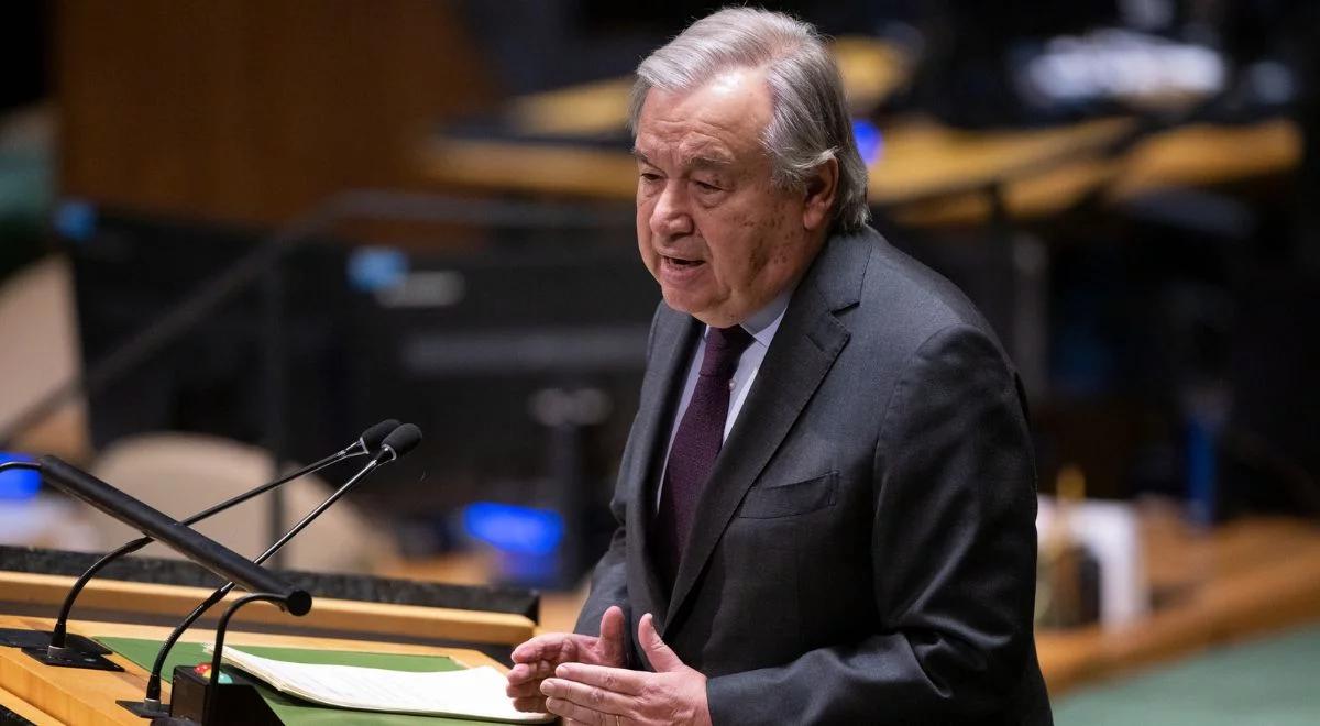 Sekretarz generalny ONZ wylądował w Polsce. António Guterres zmierza do Kijowa