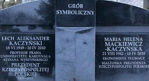 Para prezydencka ma drugi grób
