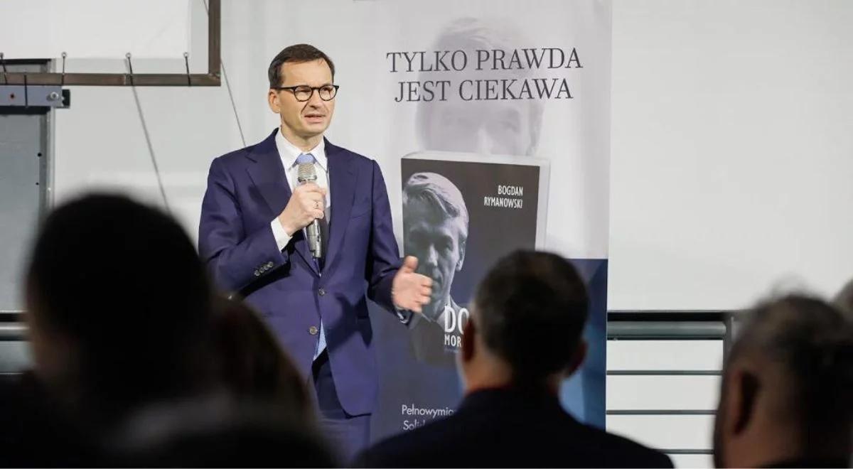 Premiera biografii Kornela Morawieckiego. Premier: wolność i solidarność były dla niego kwintesencją