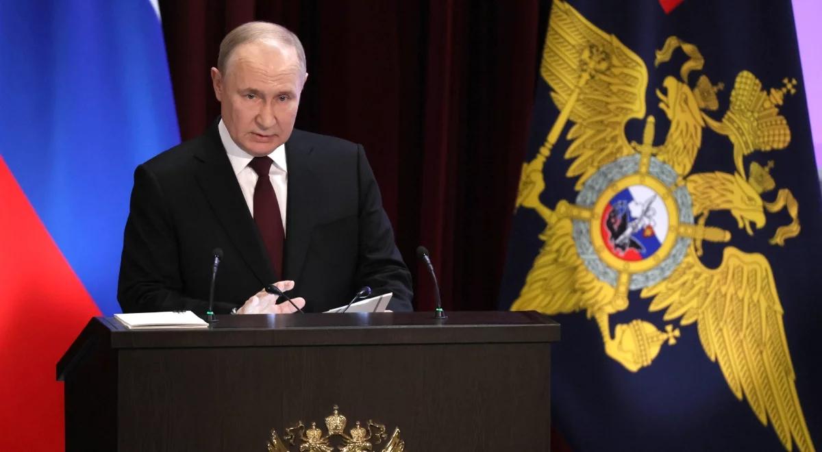 Co planuje Putin, kto go zastąpi? "Ma poczucie paranoicznej misji"
