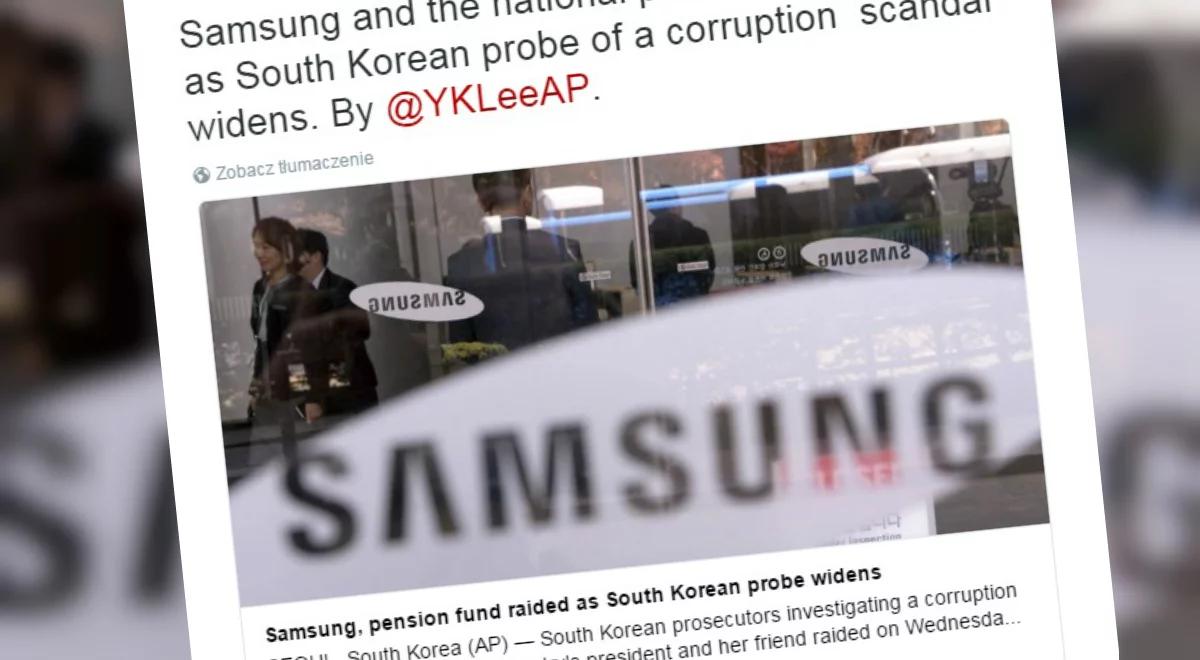 Samsung zamieszany w korupcję w Korei? Prokuratura w biurach giganta