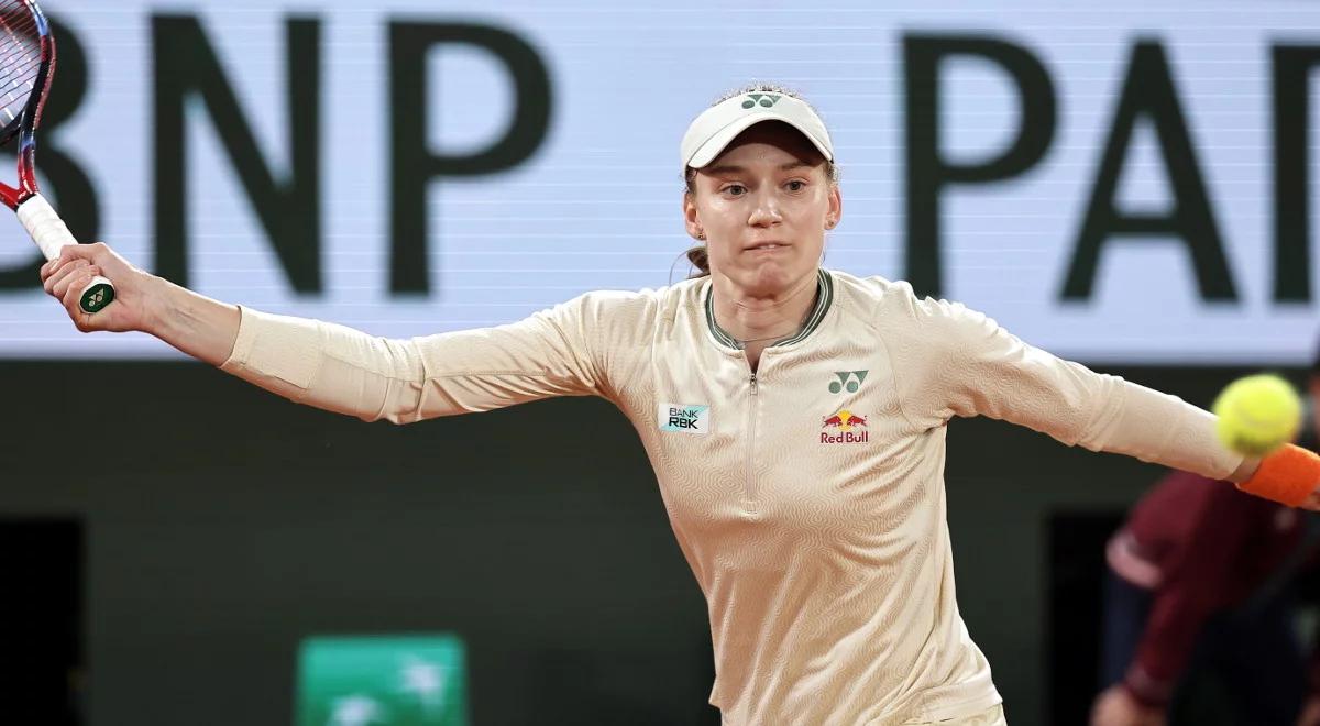 Roland Garros 2024. Jelena Rybakina nie zawiodła. Pewna wygrana faworytki