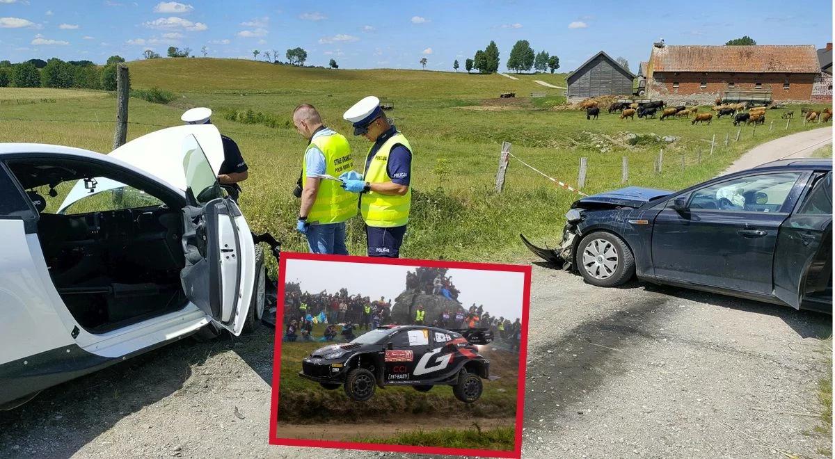 Rajd Polski. Wypadek Ogiera, nie żyje 69-letni kierowca 