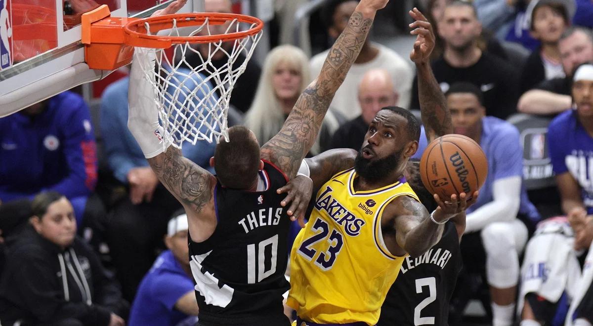 NBA. Udana pogoń Lakers. LeBron James "odpalił" w czwartej kwarcie