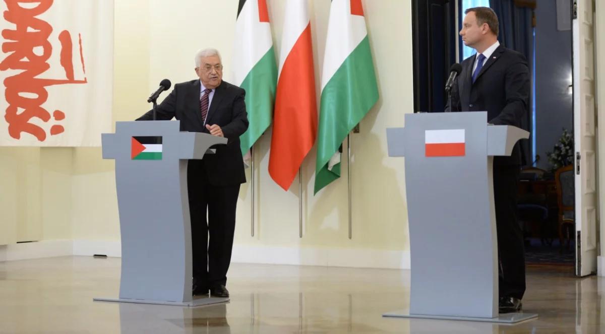 Spotkanie w Warszawie Duda-Abbas."Palestyna może liczyć na Polskę"
