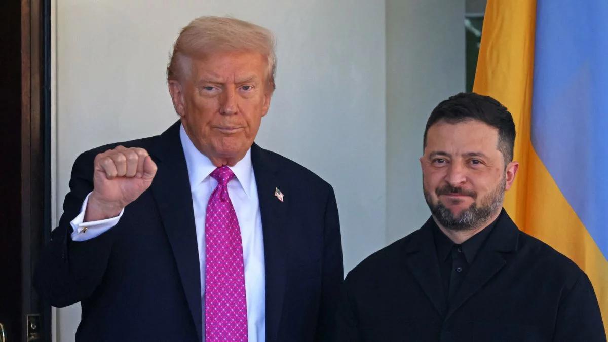 Tomahawki dla Ukrainy? Zełenski o słowach Trumpa: ani "tak", ani "nie"