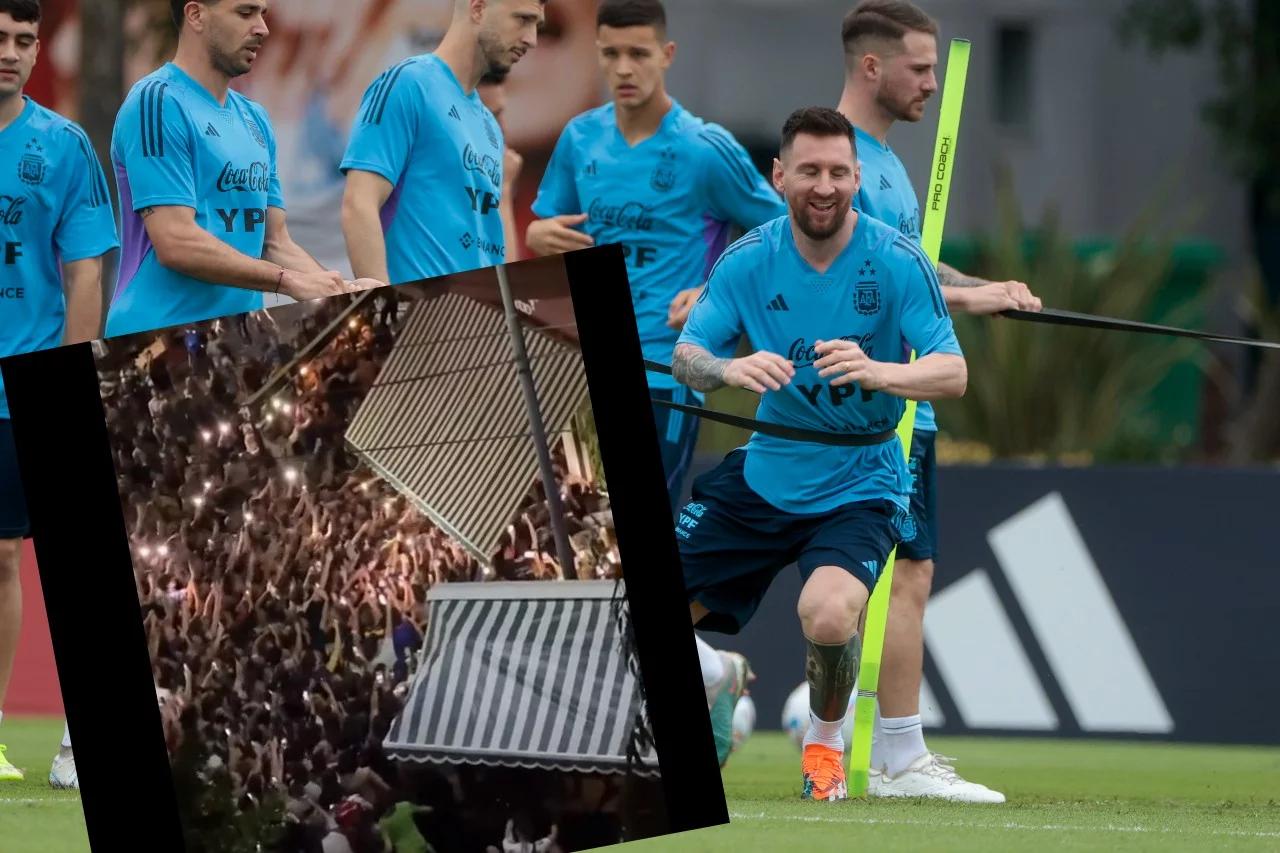 Leo Messi ewakuowany. To był szturm na lokal