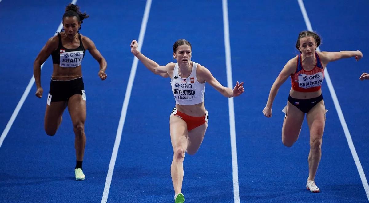 HMŚ Belgrad 2022: komplet Polek w półfinale biegów na 60 i 400 m