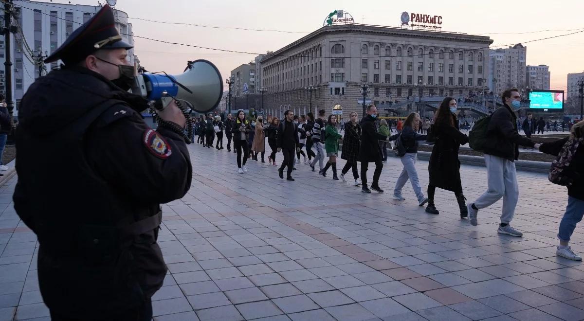 Szef Rady Europejskiej: to godne ubolewania, rosyjskie władze muszą przestrzegać prawa do swobody zgromadzeń