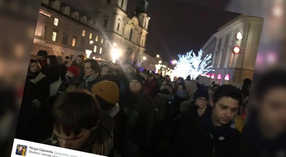 Protest części studentów. "Brak poparcia samorządów uczelni"