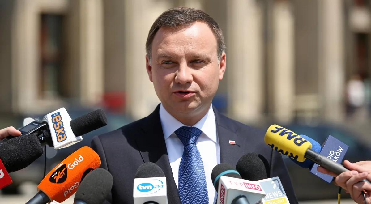 Prezydent Andrzej Duda uda się w niedzielę z wizytą do Estonii