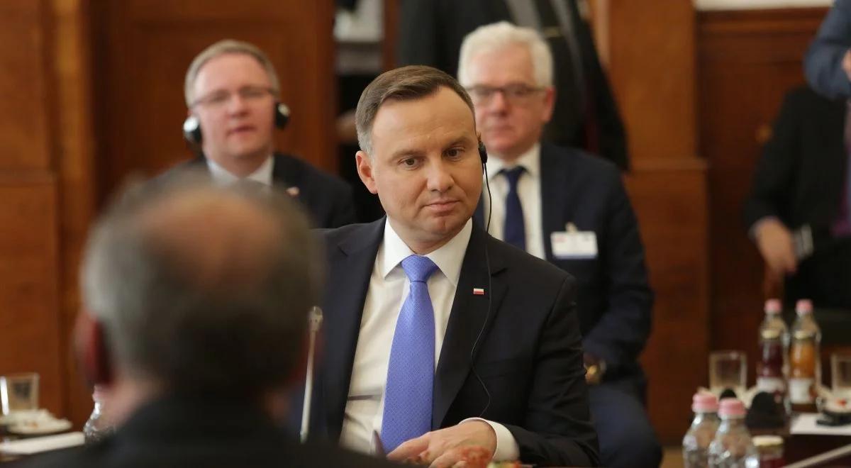 Prezydent spotka się z premierami państw Grupy Wyszehradzkiej. Inauguracja polskiego przewodnictwa