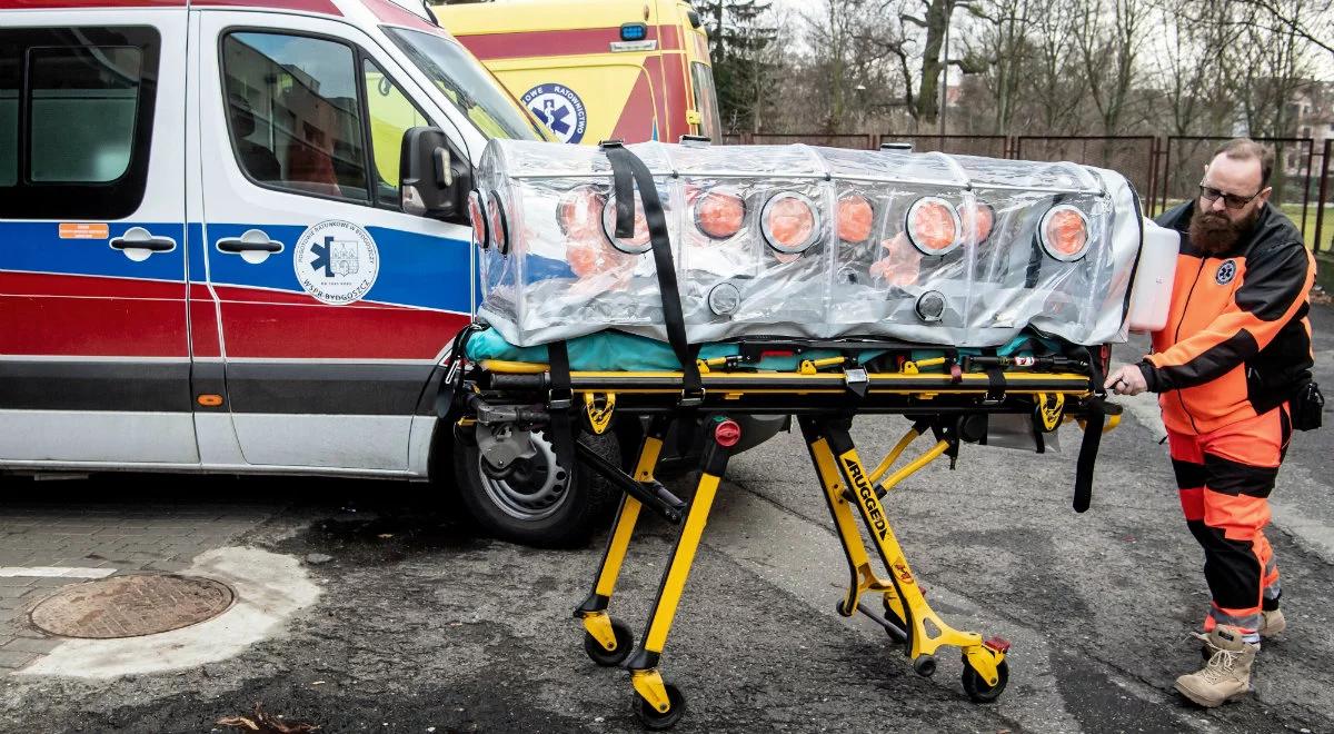 Zagrożenie koronawirusem. Najnowsze informacje dot. hospitalizowanych Polaków