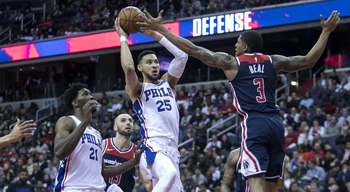 NBA: debiutant Ben Simmons z Philadelphia 76ers z ósmym triple-double. "To dla mnie po prostu surrealistyczne"