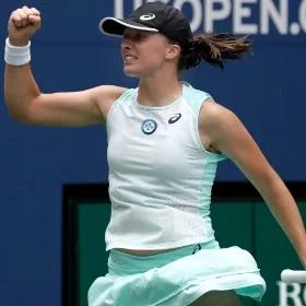 US Open: Iga Świątek w półfinale. Okrzyk na koniec mówi wszystko