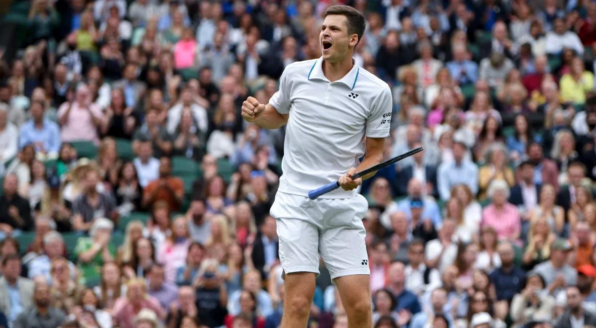 Wimbledon: Hurkacz przed wielkim wyzwaniem - zagra z Federerem. "Niesamowite, co zrobił dla tenisa"