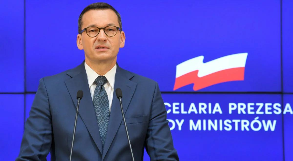 Premier: skierowałem do TK wniosek ws. zbadania zgodności z konstytucją konwencji stambulskiej