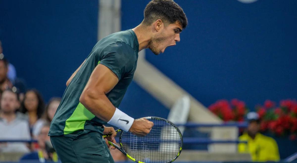 ATP Toronto: Hubert Hurkacz przegrał z Carlosem Alcarazem. Lider rankingu był w opałach